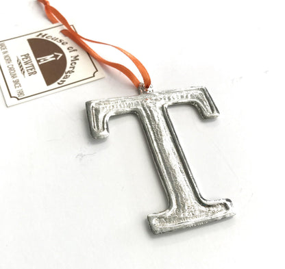 Handmade Tennessee TN State Christmas Ornament Pewter - House of Morgan Pewter