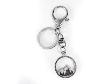Handmade Pewter Keychain Bag Charm Gift - House of Morgan Pewter
