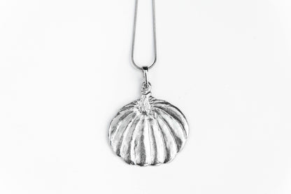 Handmade Large Pumpkin Fall Halloween Thanksgiving Jewelry Accessories Pendant Charm Necklace Pewter - House of Morgan Pewter