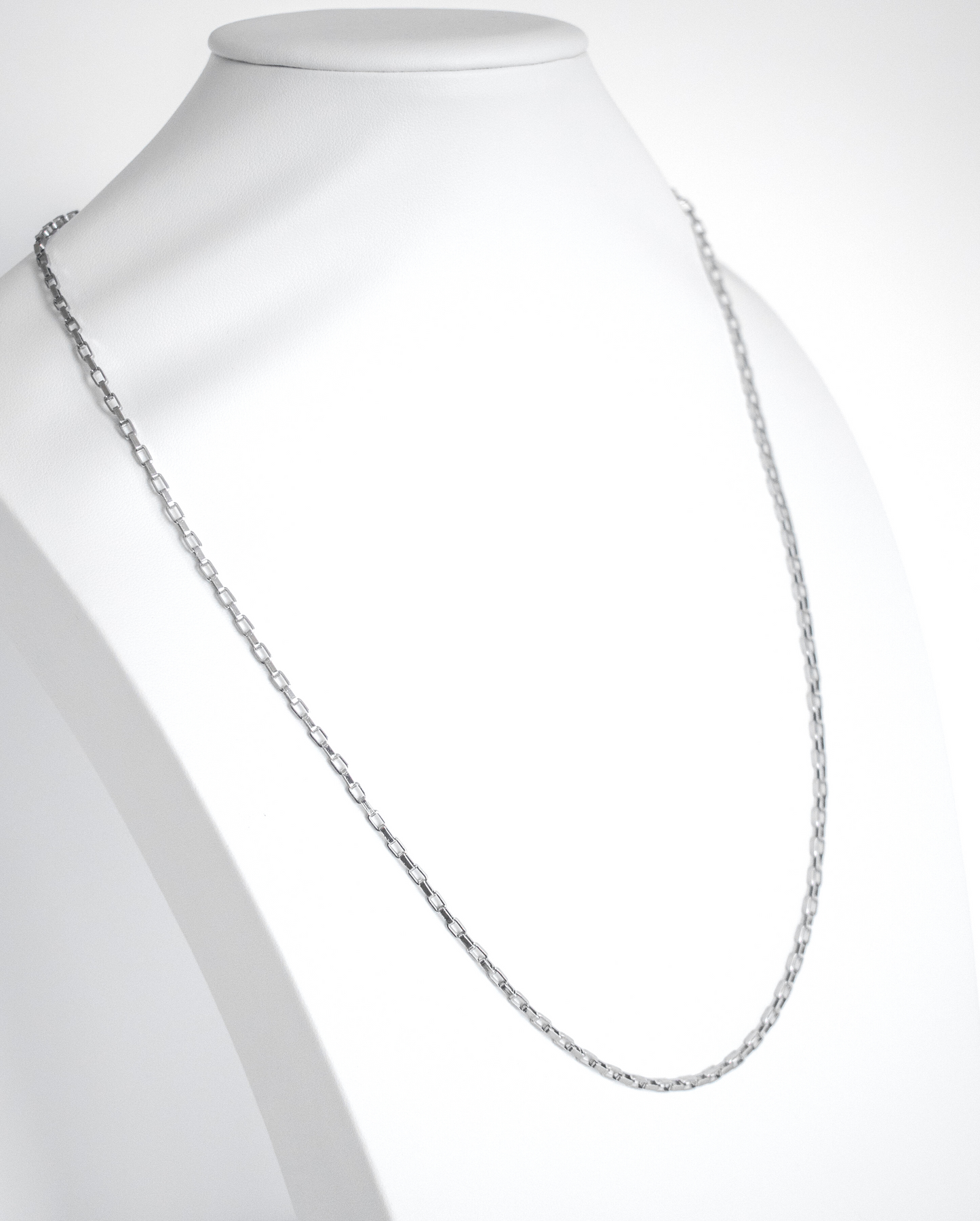 26" stainless steel link necklace