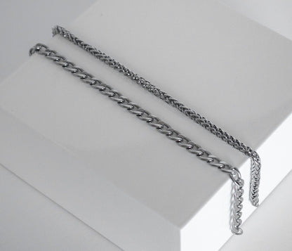 Stainless Steel Men's Jewelry- Masculine Bracelets - House of Morgan Pewter