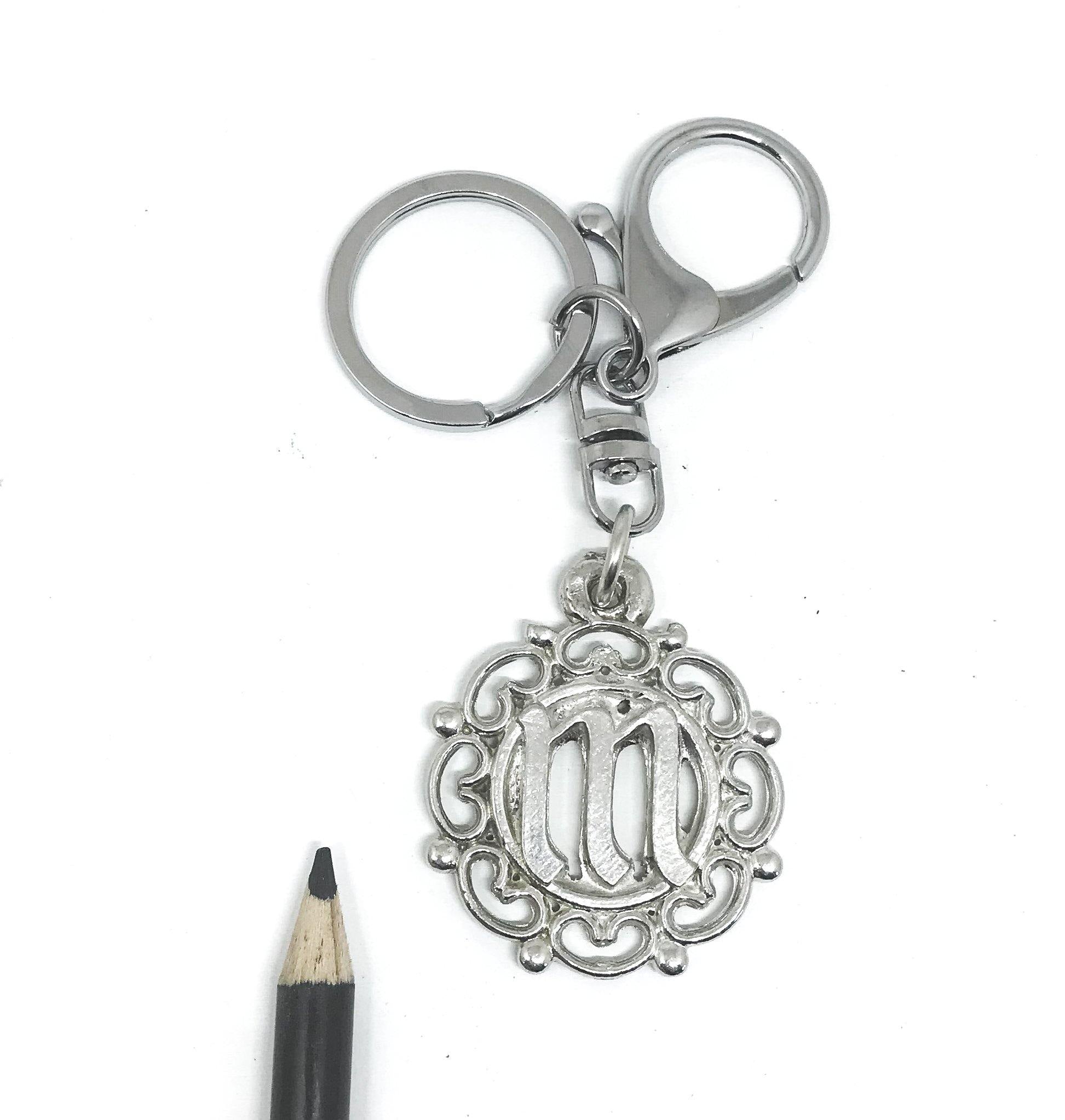 american handmade monogrammed keychain bag charm wholesale