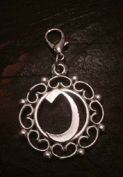 Custom Monogram Purse Charm - Initial Bag Charm