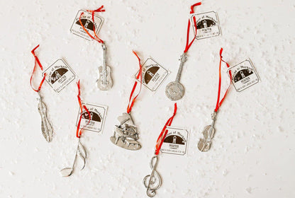 Handmade music instrument and notes gift set