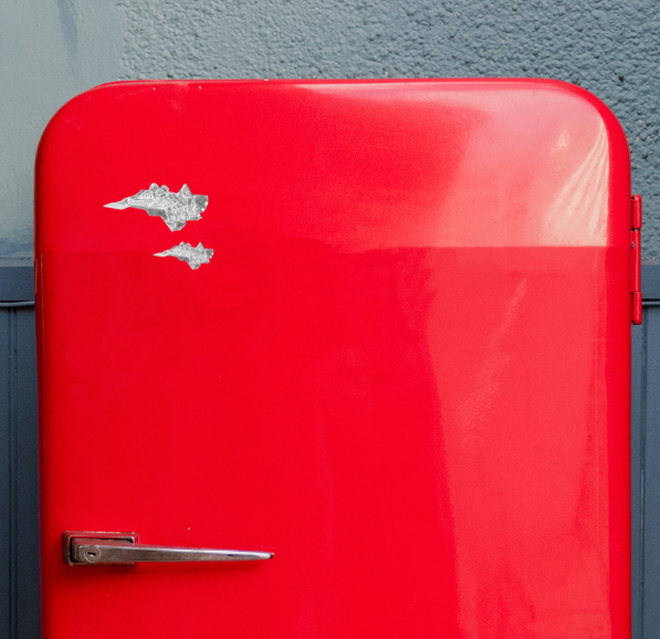 Handmade Pewter State Symbols Travel Refrigerator Magnet- North Carolina - House of Morgan Pewter