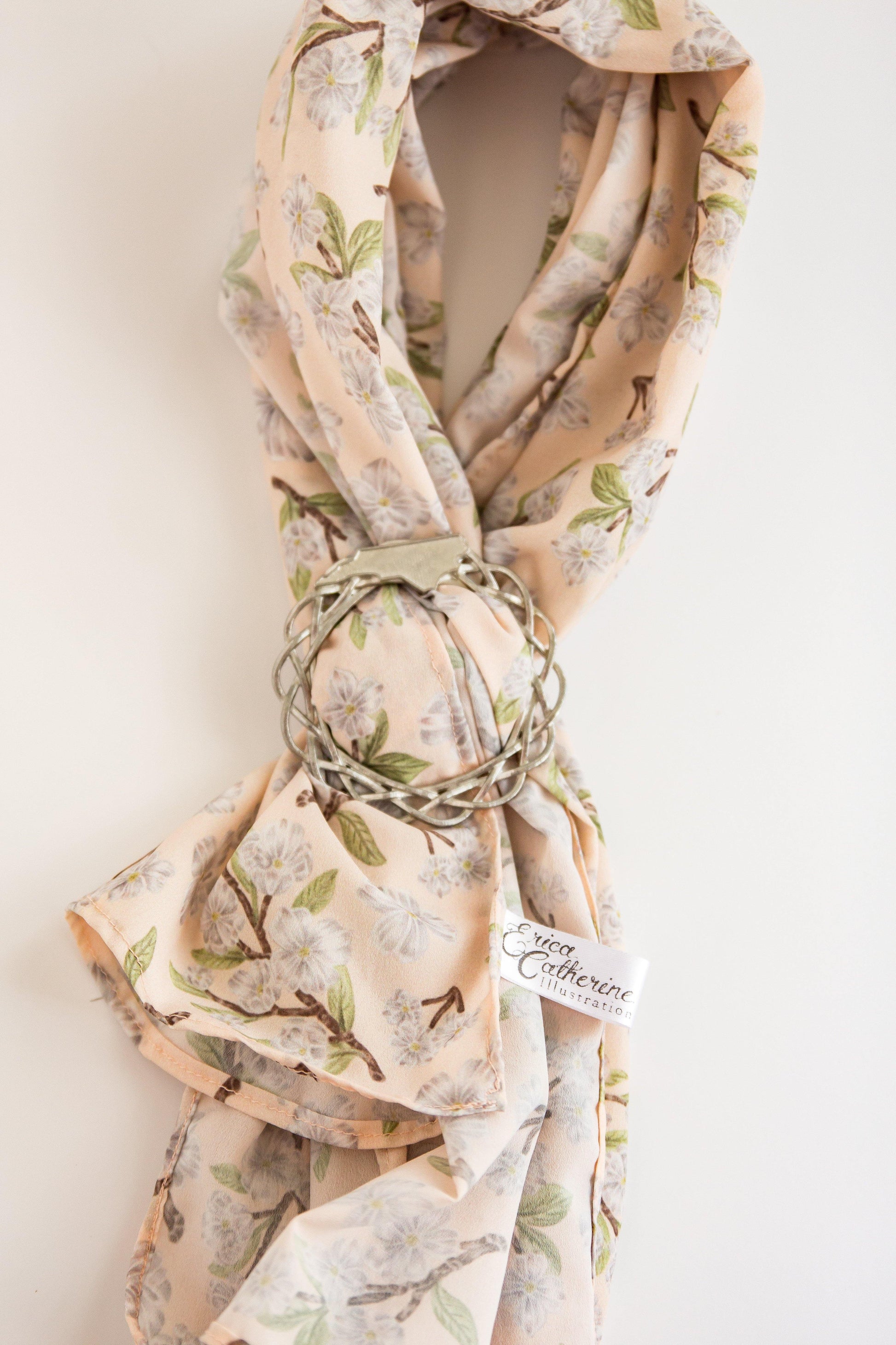 southern charm scarf ring gift set