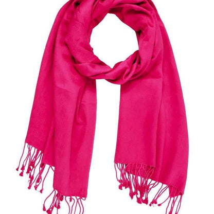 Solid Color Satin Scarf - House of Morgan Pewter