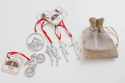 Triathlon Gift Sets - Ironmen Ornaments - Triathlon Ornaments