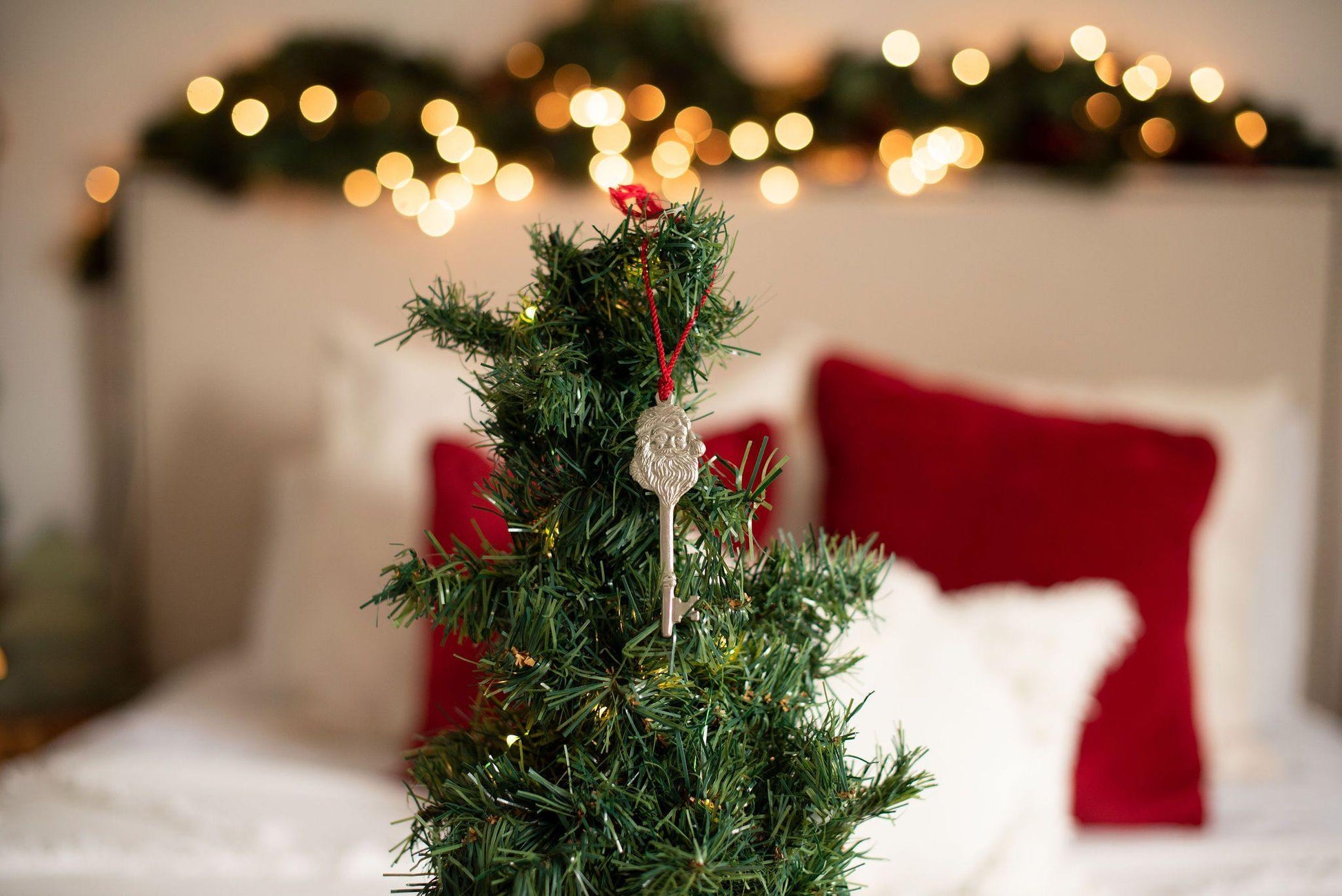Personalised Magical Santa Key Christmas Decoration Tradition
