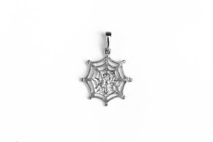 Spider Necklace - Spiderweb Jewelry - Halloween Gifts