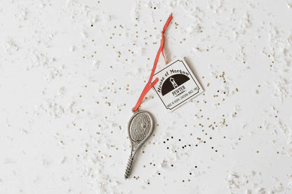 Tennis Racket Ornament - Tennis Player Gifts