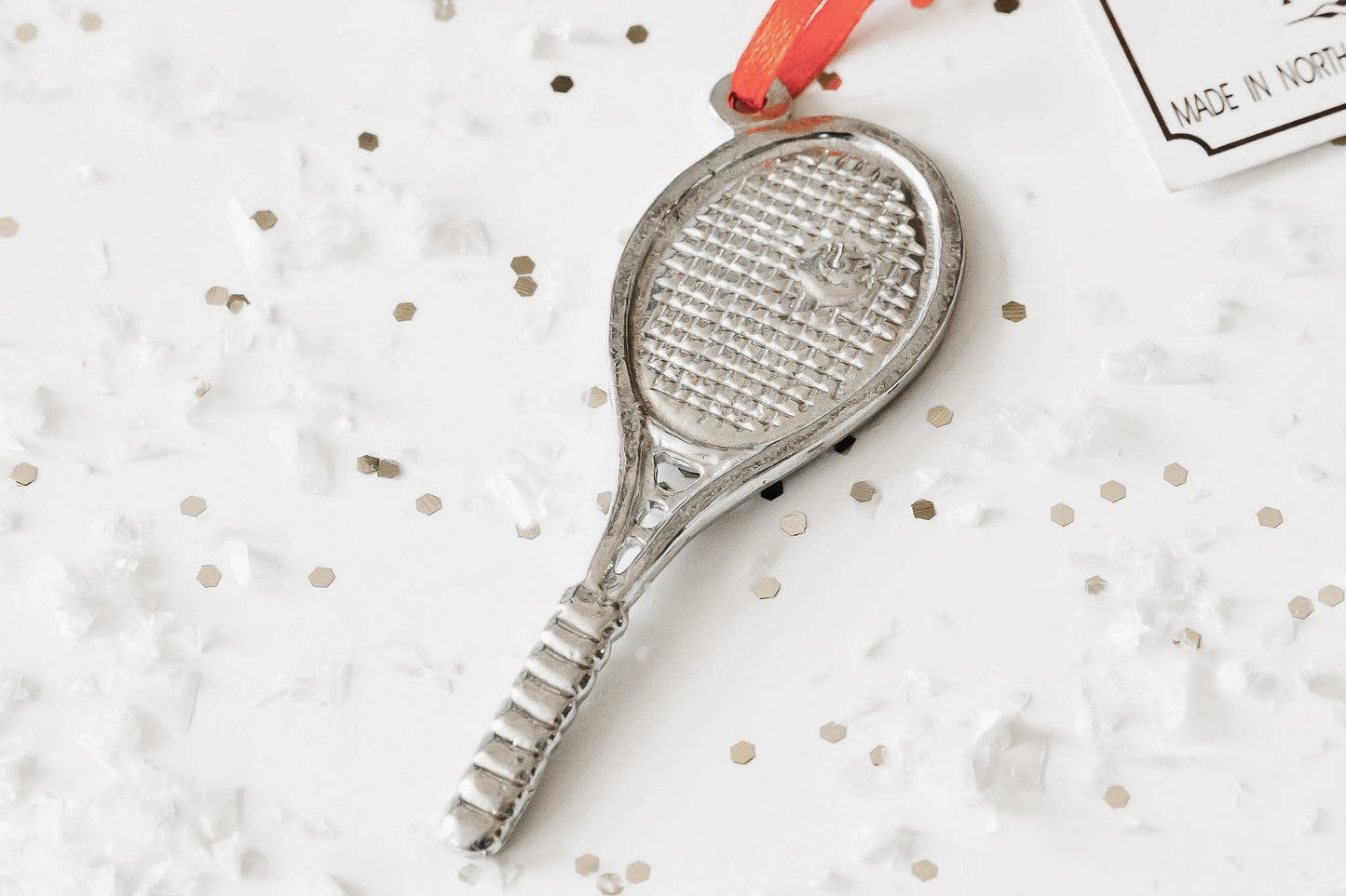 Tennis Racket Christmas Ornament - Gift for Tennis Player