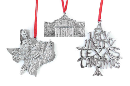 Texas Gifts - Alamo - State Symbols - Texas Christmas Ornament