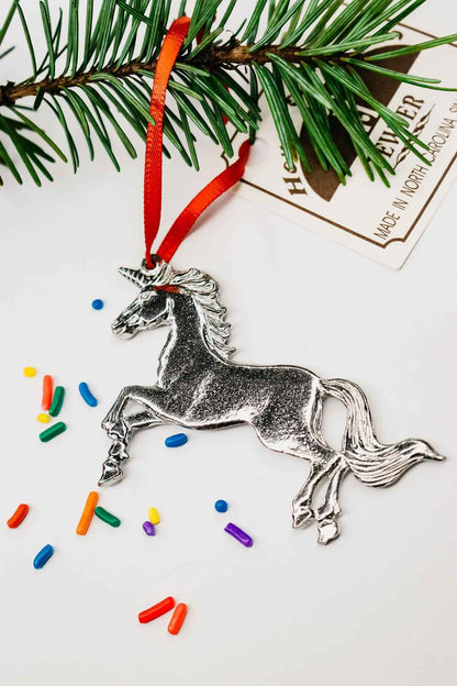 Unicorn Christmas Ornament - Gift for Little Girl