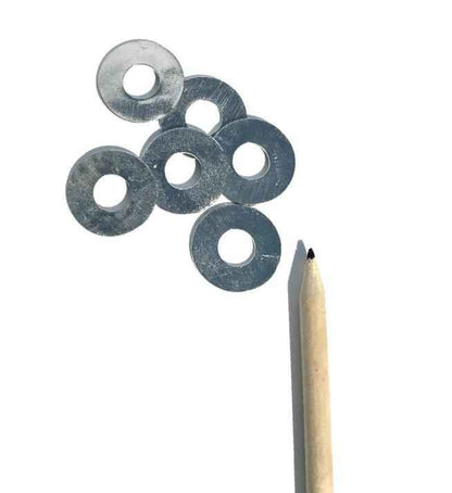 Washer Pewter Blanks - Hand Stamping Tools - Metal Craft Supplies - 1 Inch - Bulk Prices